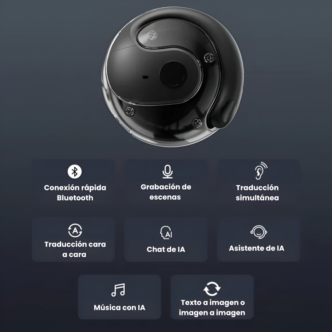 AUDIFONOS TRADUCTORES MULTIFUNCIONAL