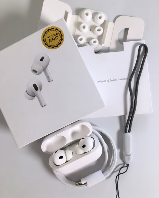 🎧 AirPods 2da Generación con (ANC) + Regalo: Cintilla de Seguridad de Nylon
