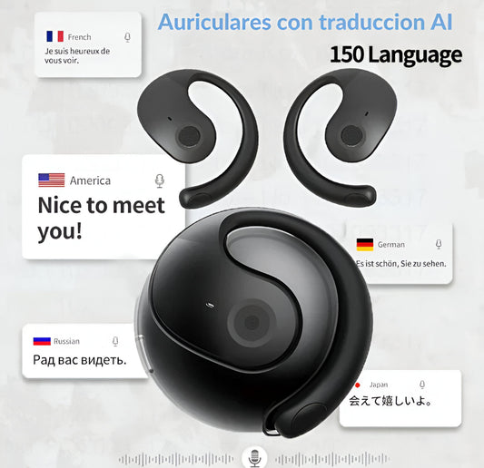 AUDIFONOS TRADUCTORES MULTIFUNCIONAL